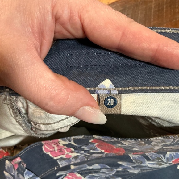 Citizens of Humanity Thompson Medium Rise Skinny Floral Jeans Women’s 28 - Picture 8 of 15